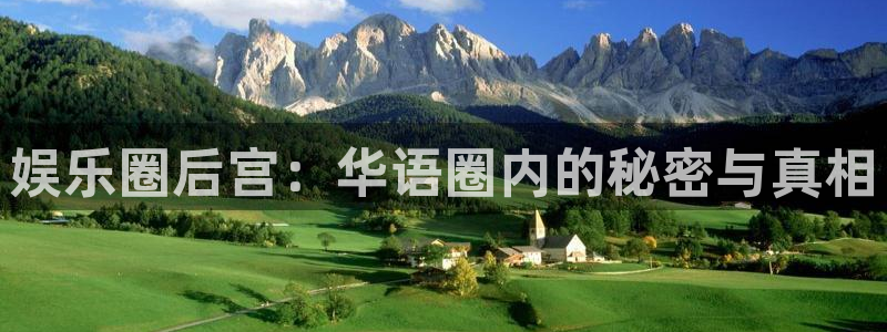 星辉平台招商：娱乐圈后宫：华语圈内的秘密与真相